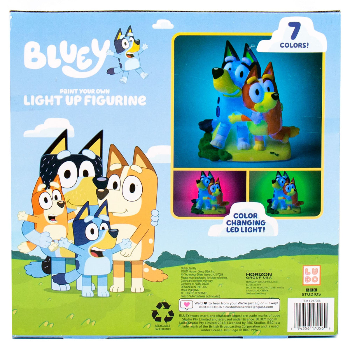 Bluey & Bingo Paint Your Own Night Lamp Art Set – Consulate X, view 8 of 8