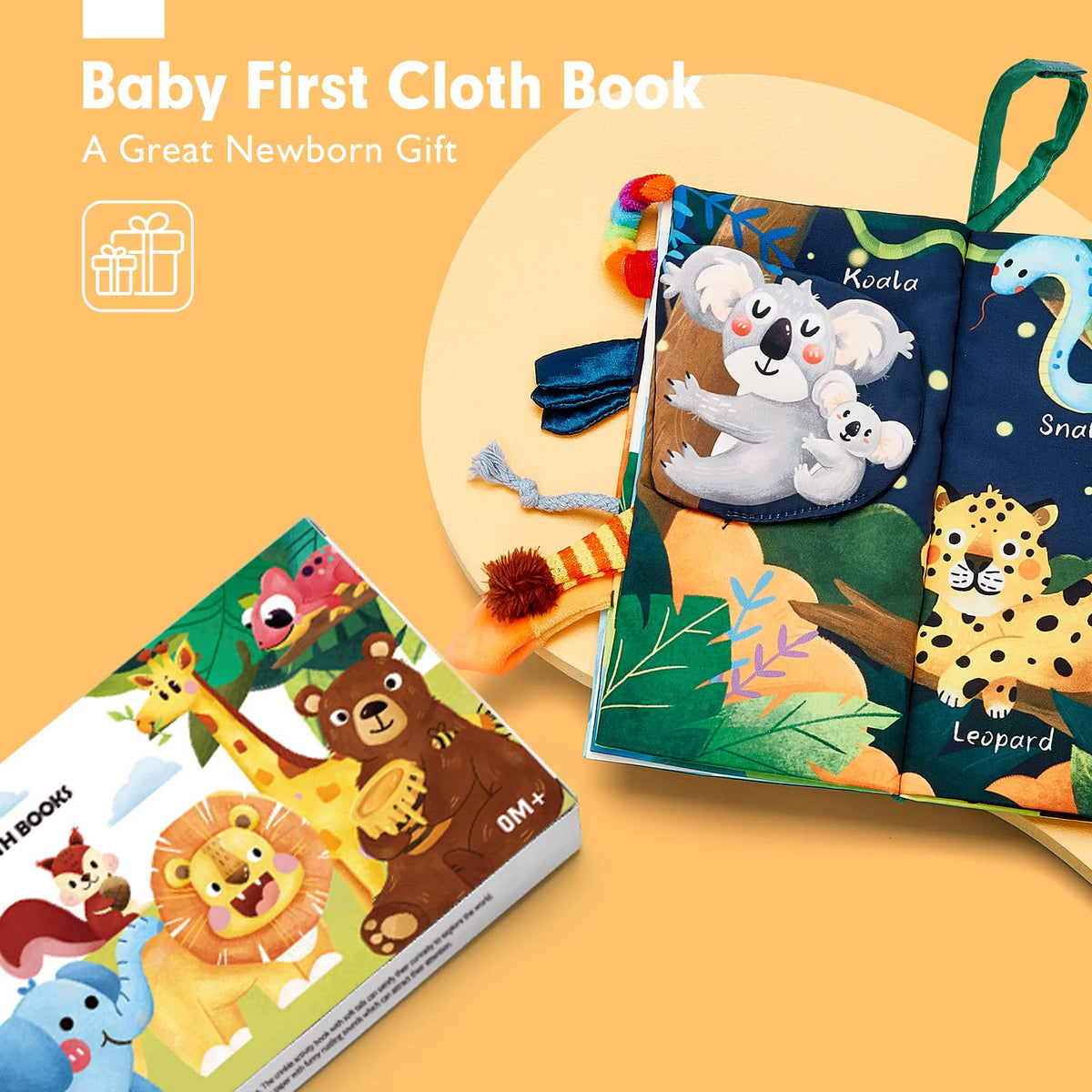 High Contrast Baby Books for Tummy Time & Sensory Play – Consulate X, view 2 of 12