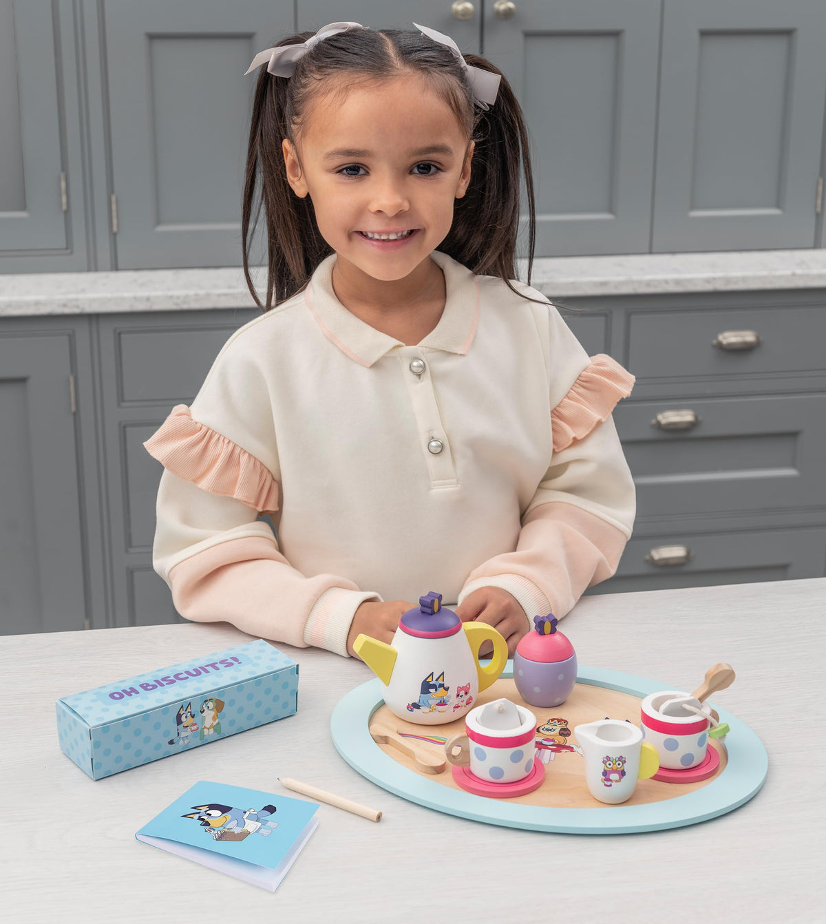 Bluey Wooden Tea Party Set – Consulate X, view 2 of 8