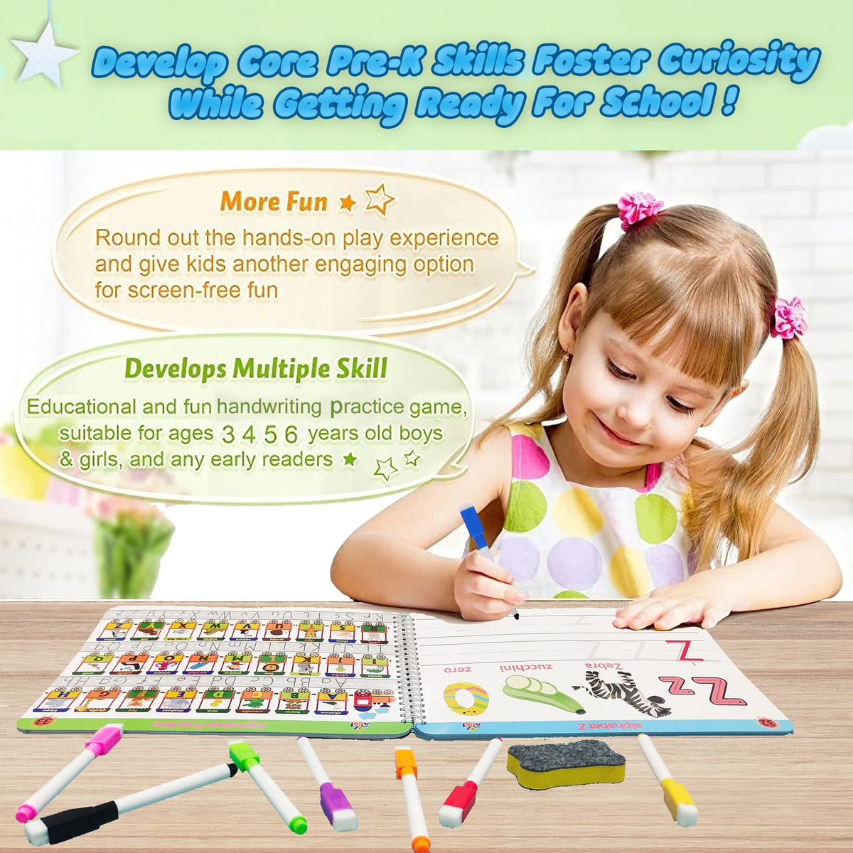 Preschool Learning Activities - First Learning Adventure Workbook – Consulate X, view 2 of 7