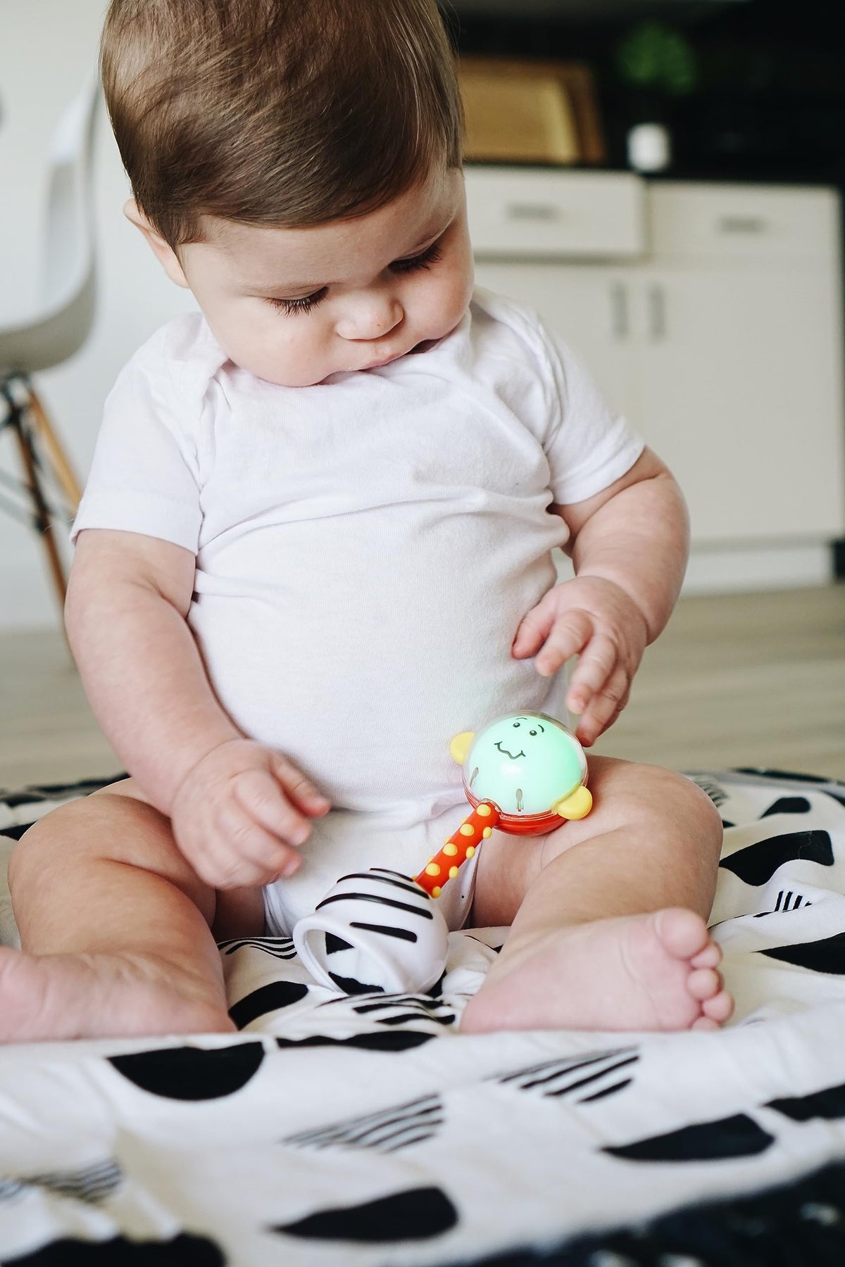 Light-Up Developmental Baby Rattle ,Infants Multi-Activity Toy – Consulate X, view 8 of 9
