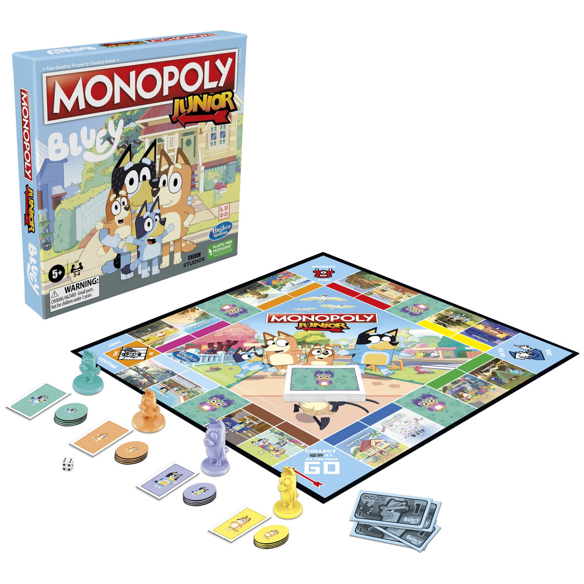 Bluey Monopoly Junior Board Game - Special Edition – Consulate X, view 14 of 16