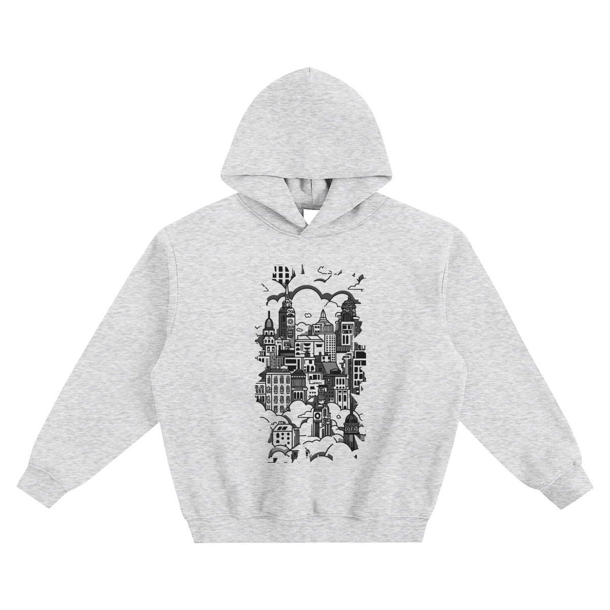 Cloud City Boxy Hoodie – Consulate X, view 5 of 7