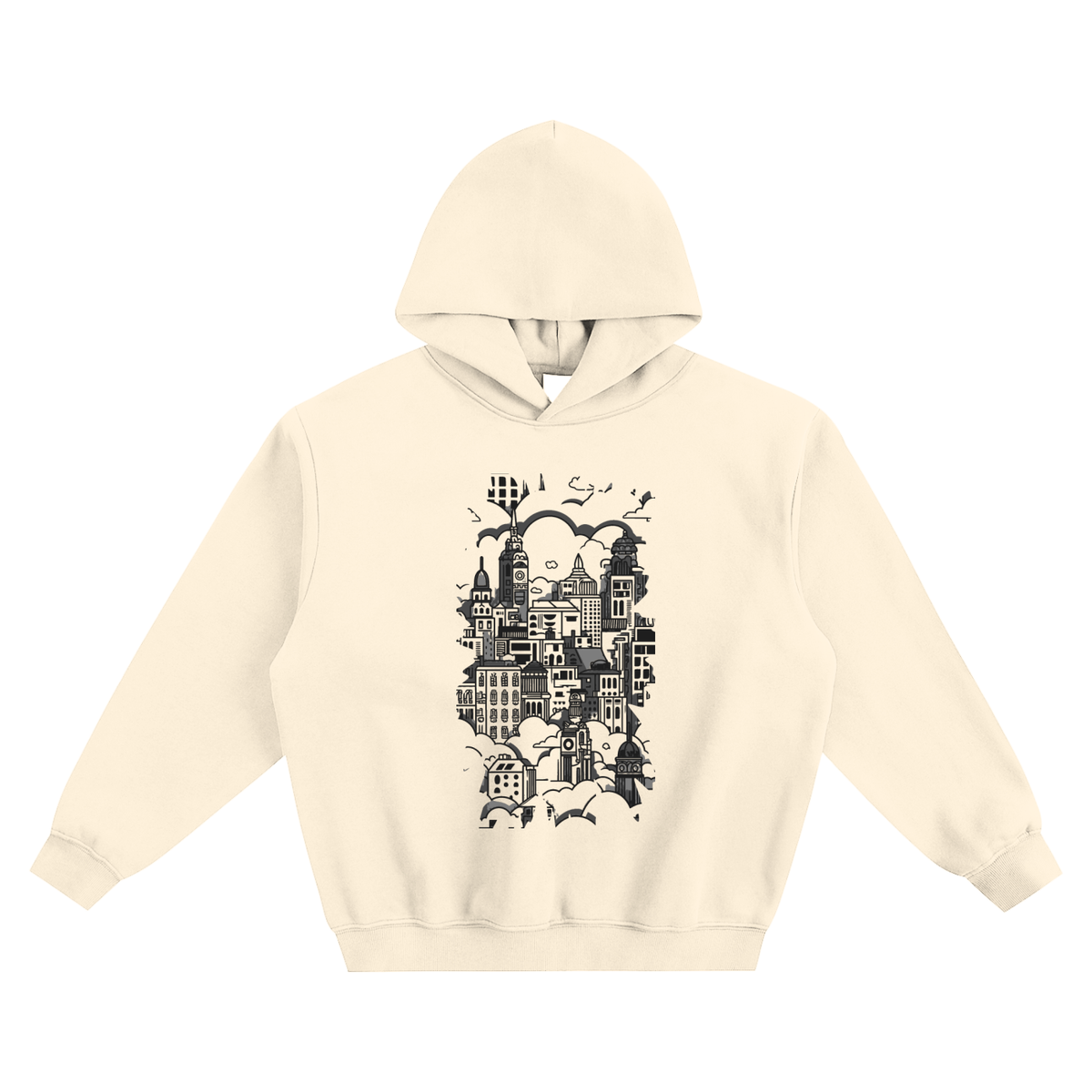 Cloud City Boxy Hoodie – Consulate X, view 6 of 7
