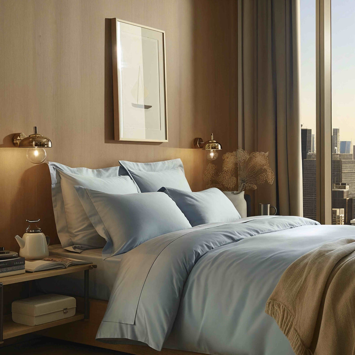 Luxe Australian Sateen Duvet Cover – Consulate X, view 19 of 46