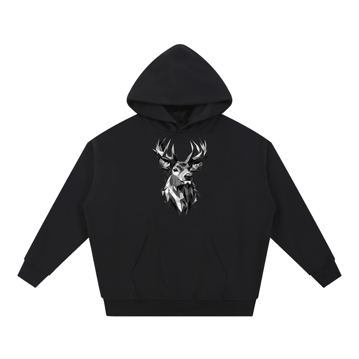 Shard Stag Heavyweight Hoodie – Consulate X, view 1 of 4