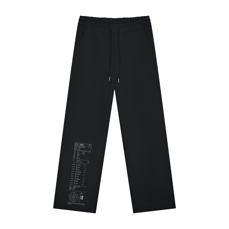 Flight Plan UN001 Heavyweight Sweatpants – Consulate X heavyweight sweatpants, view 1 of 4