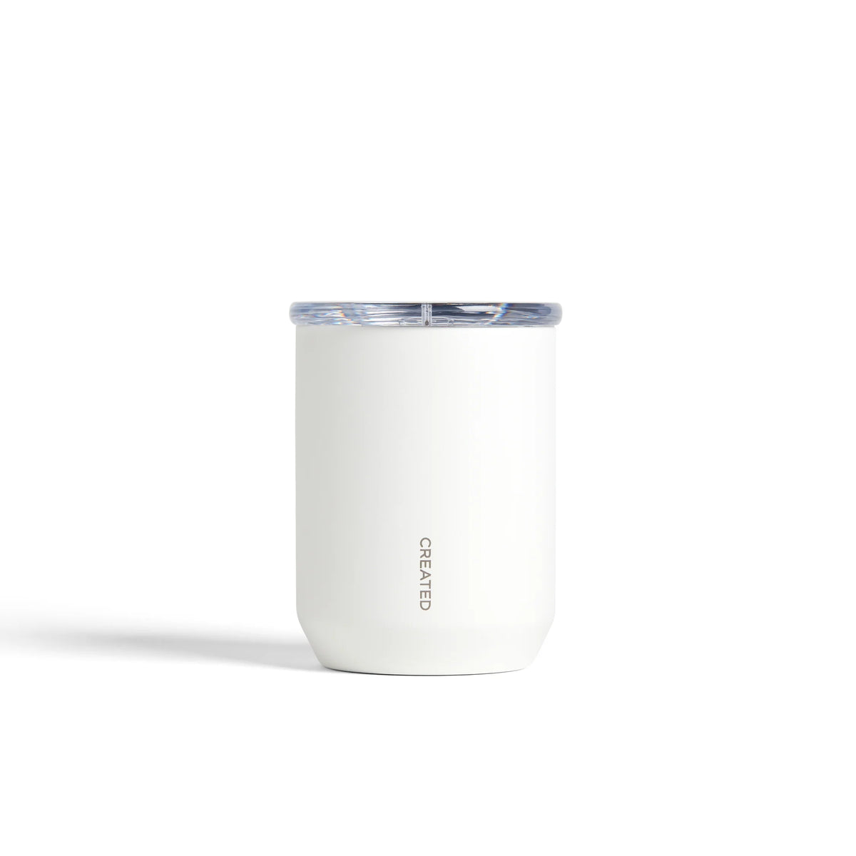 8oz Everyday Tumbler - White – Consulate X, view 1 of 3