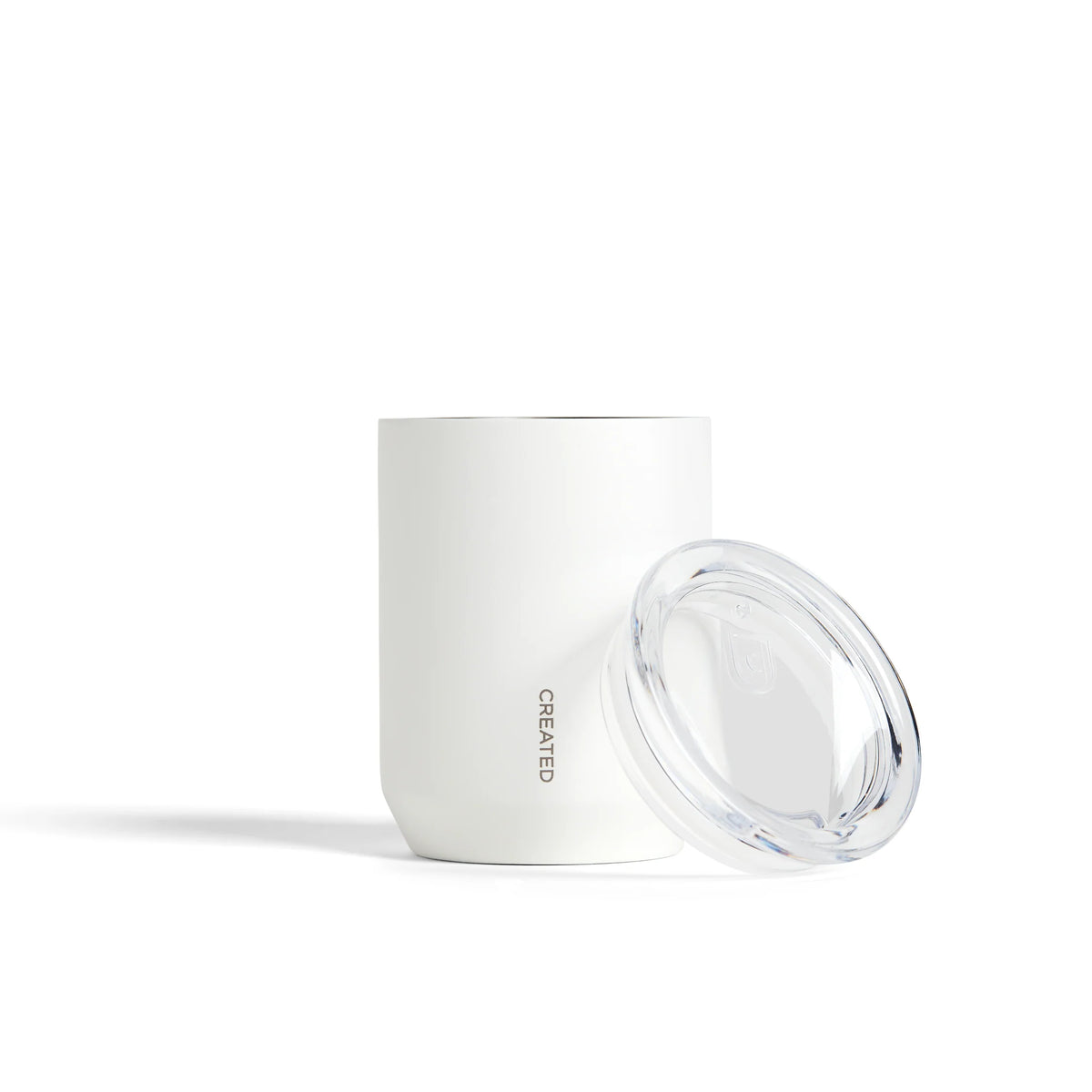 8oz Everyday Tumbler - White – Consulate X, view 3 of 3