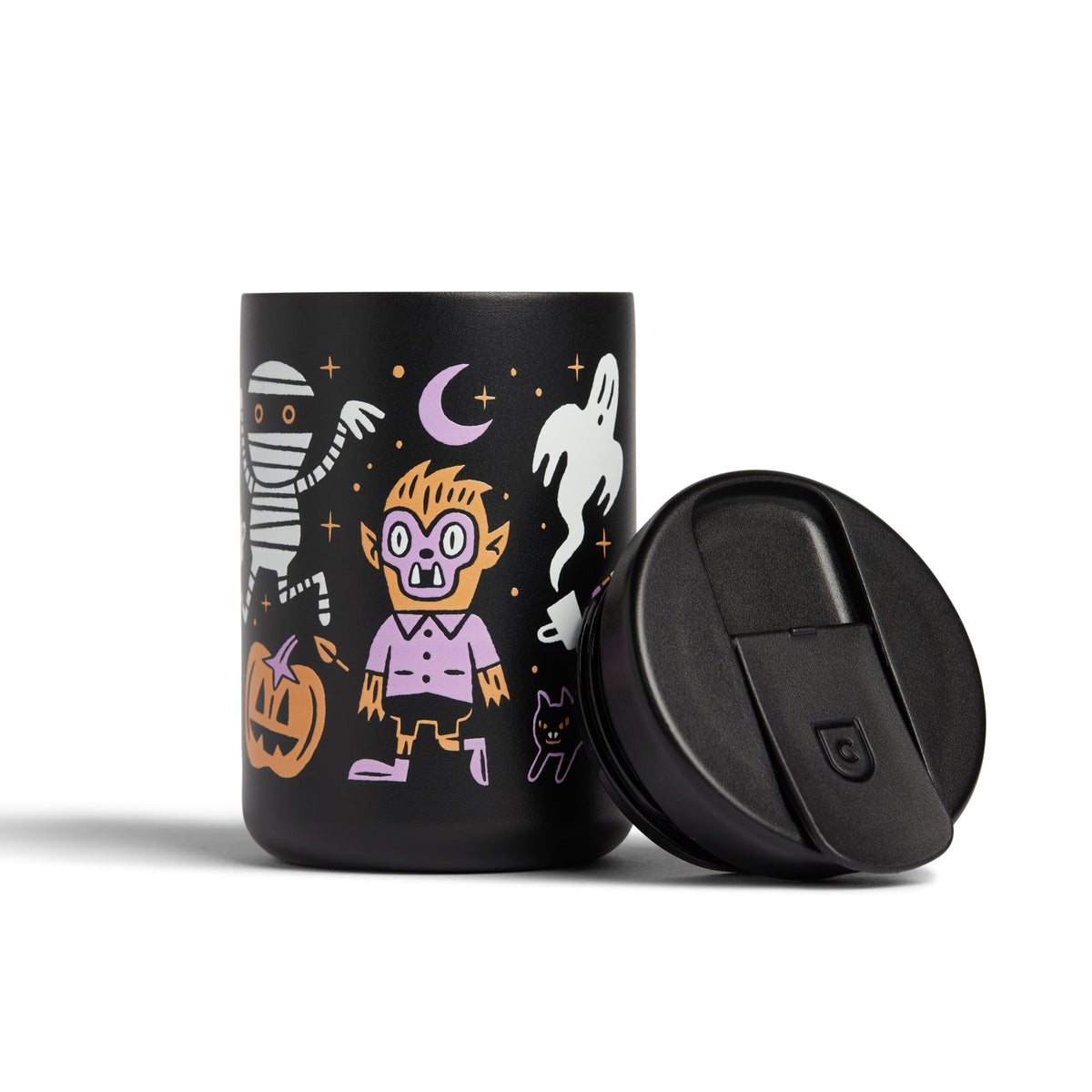 Kevin Tudball - Monster Mash -  8oz Nomad Flip Tumbler – Consulate X, view 3 of 4