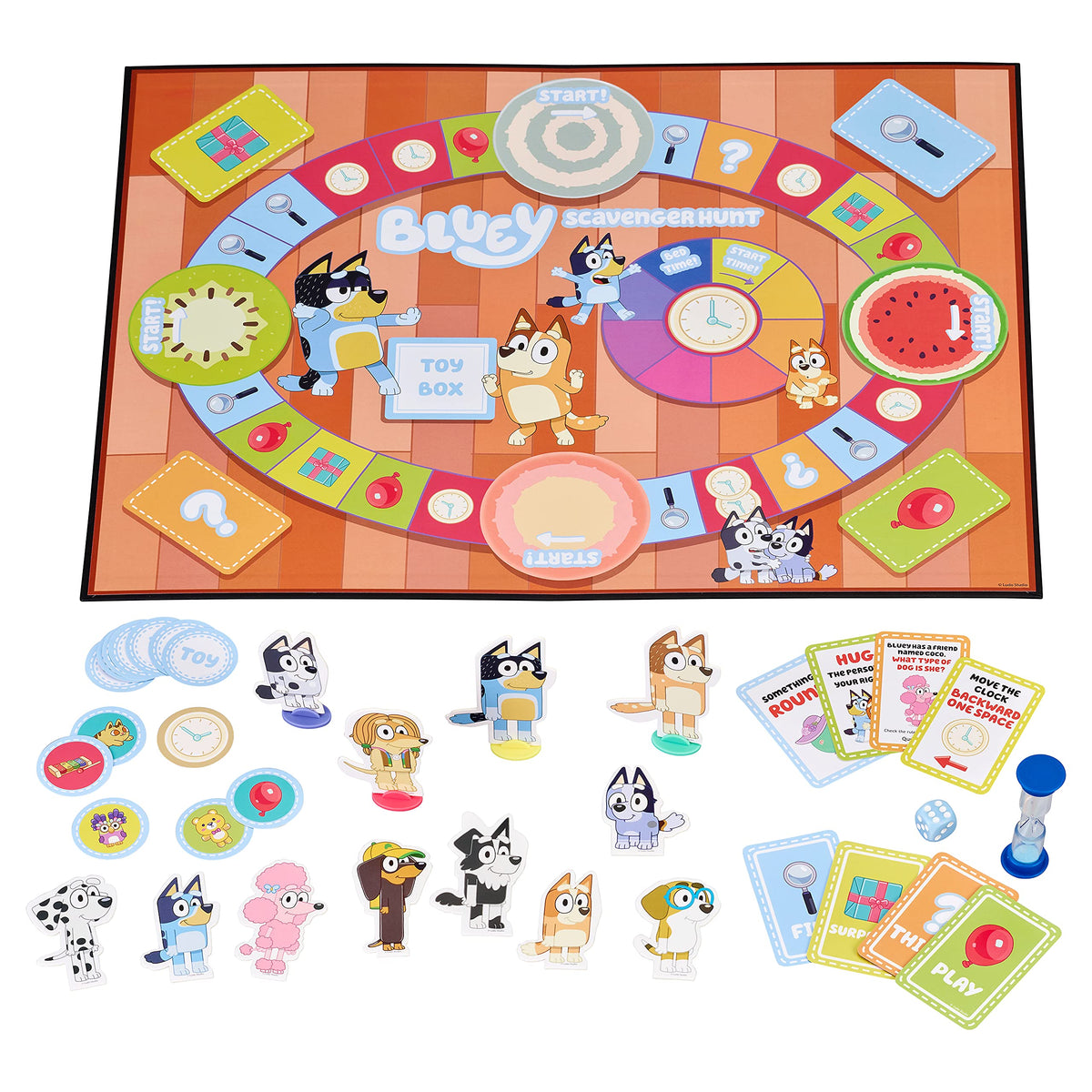 Bluey Scavenger Hunt Board Game – Consulate X, view 3 of 7