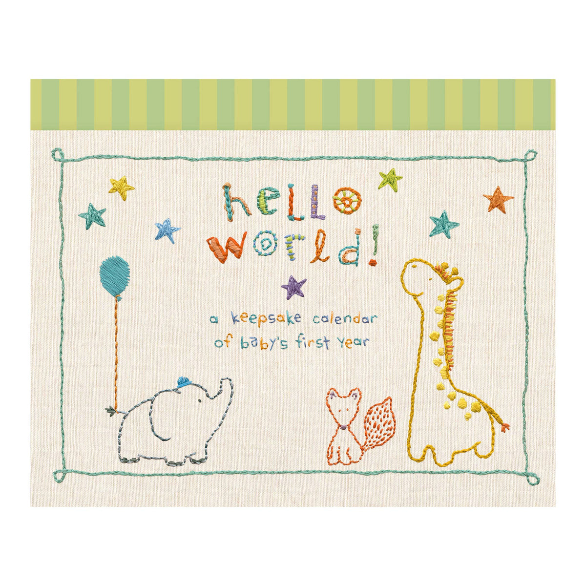 My First Year Calendar with Milestone Stickers – Consulate X, view 1 of 9