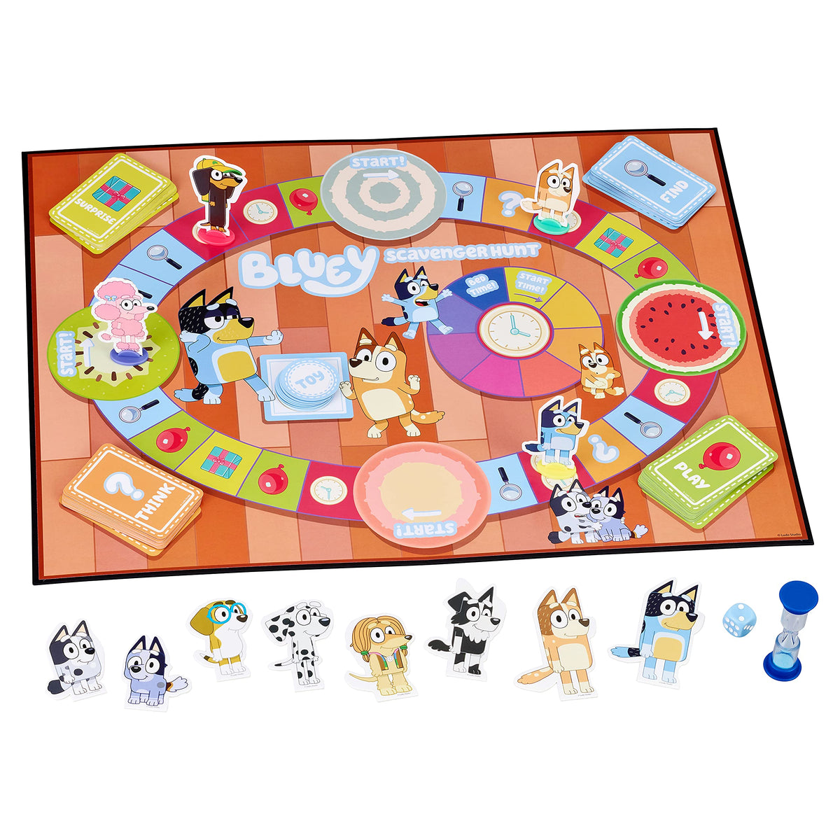 Bluey Scavenger Hunt Board Game – Consulate X, view 5 of 7