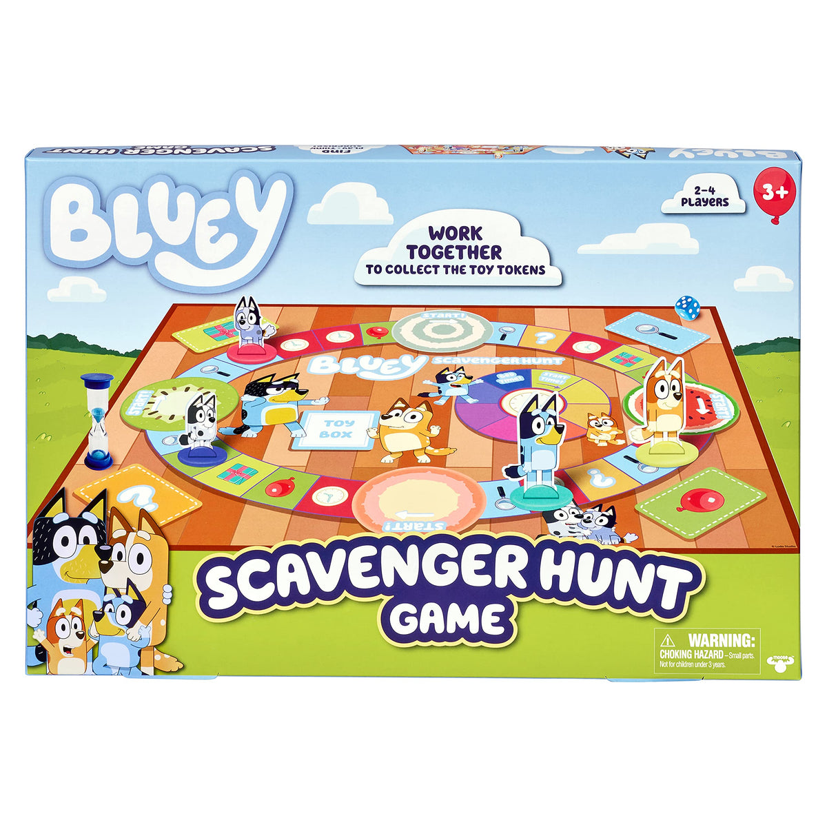 Bluey Scavenger Hunt Board Game – Consulate X, view 1 of 7