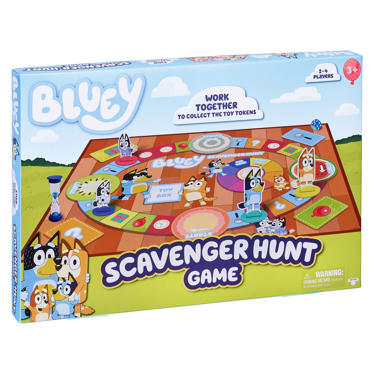 Bluey Scavenger Hunt Board Game – Consulate X, view 7 of 7