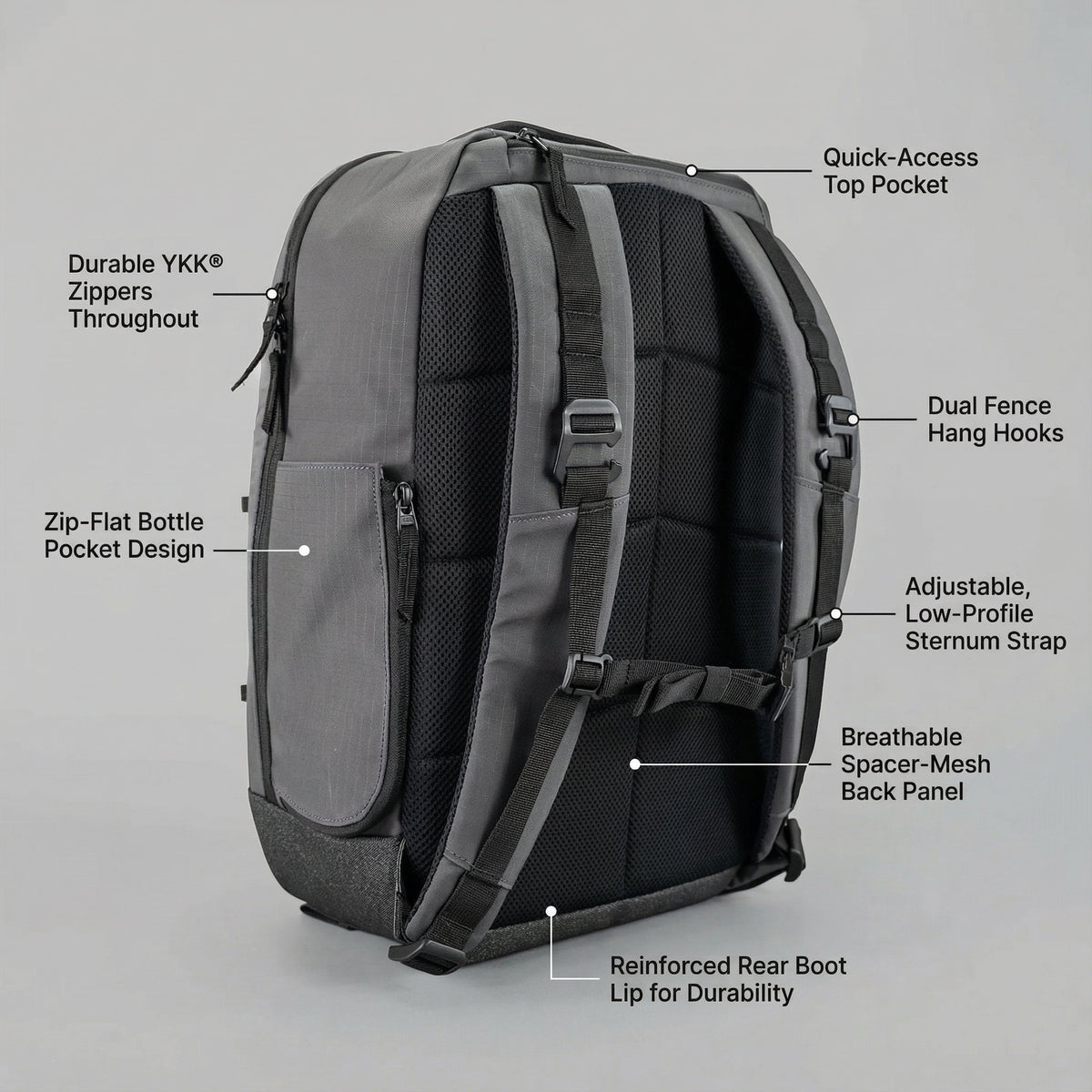 Court Ranger Pickleball Backpack – Consulate X, view 46 of 91