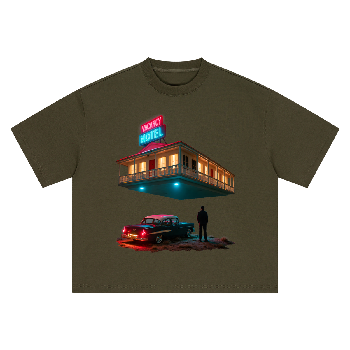 Vacancy Motel Heavyweight Tee – Consulate X, view 11 of 13