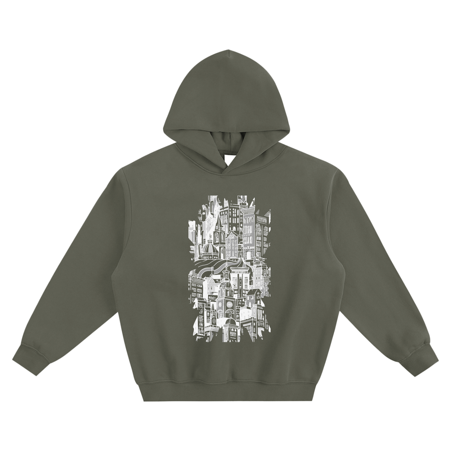 River Quarter Boxy Hoodie – Consulate X