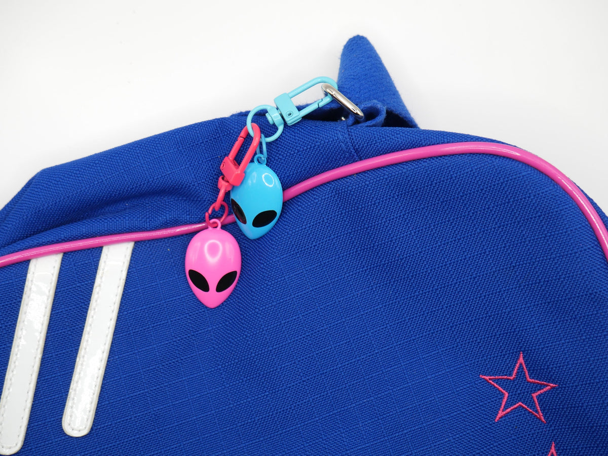 Neon Alien Metal Keychain and Bag Charm – Consulate X, view 2 of 4