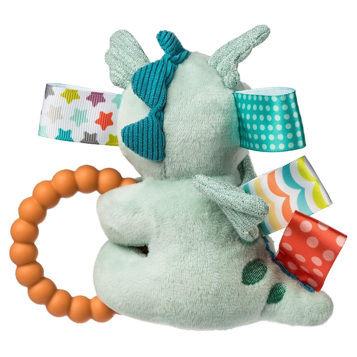Soft Sensory Plush Baby Toy with Rattles & Teething Features for Infants – Consulate X, view 5 of 7
