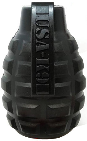 USA-K9 Grenade Shaped eDispenser Durable Dog Chew Toy & Treat Dispenser - Army Green – Consulate X, view 10 of 10