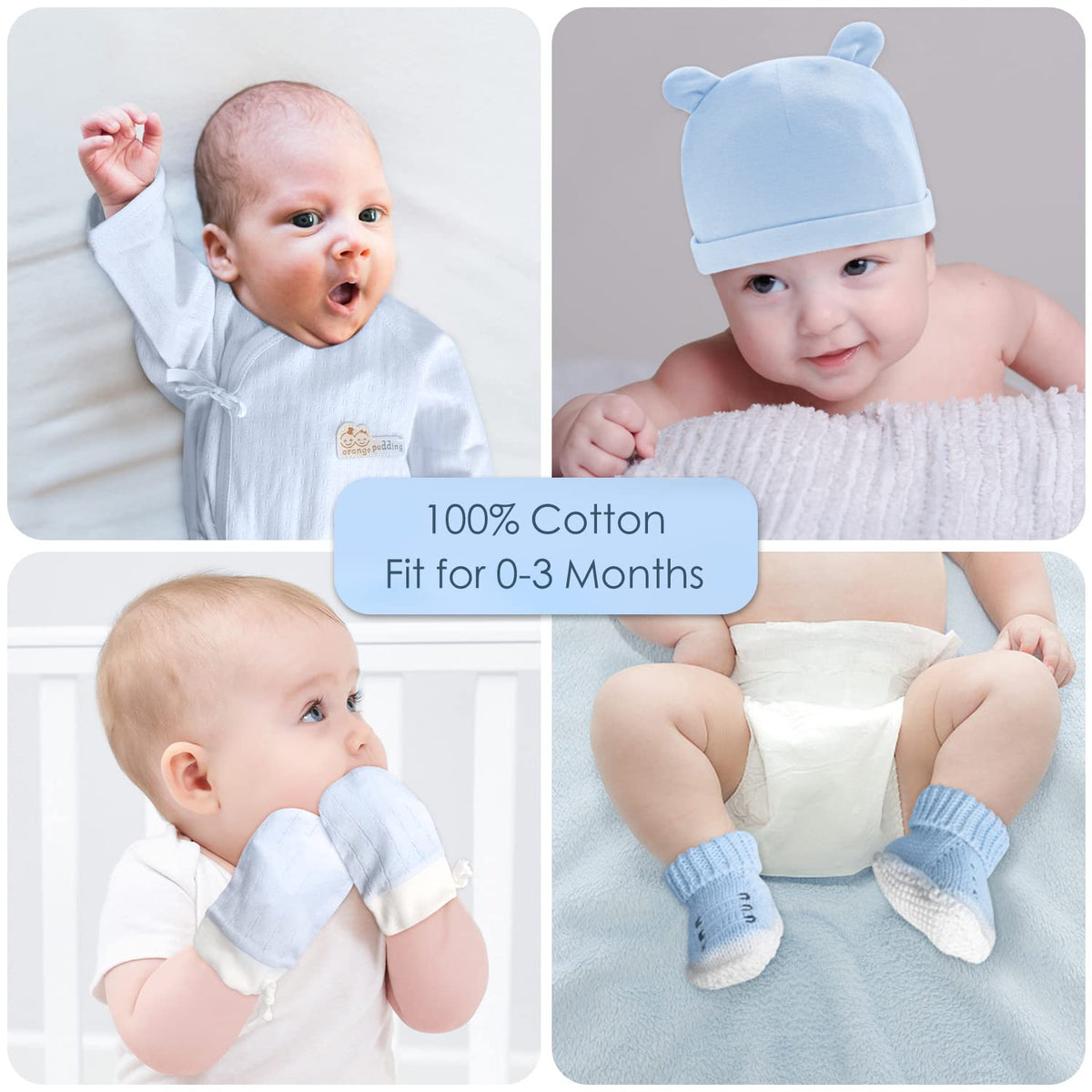 Baby Box Set 14 Essentials for Newborns in a Charming Gift Basket – Consulate X, view 5 of 7