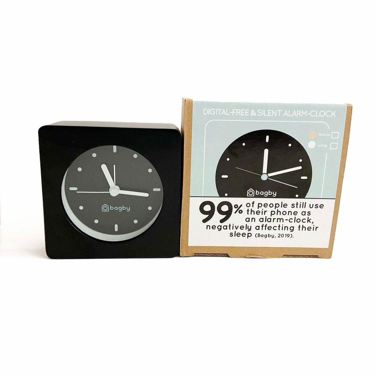 Bagby MINIMALIST - Silent Alarm Clock – Consulate X, view 22 of 26
