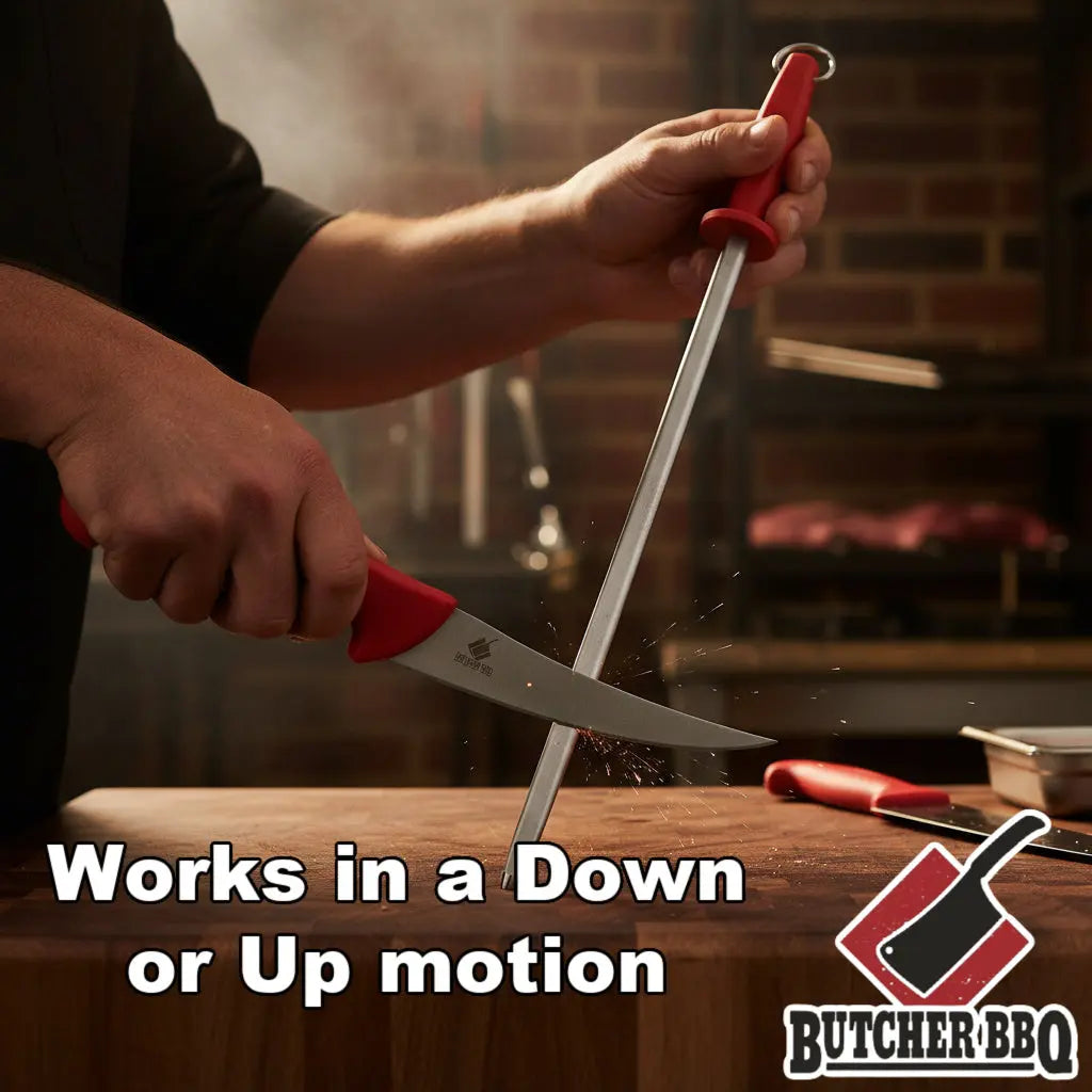 Butcher BBQ Knife Sharpening Steel – Consulate X, view 2 of 3