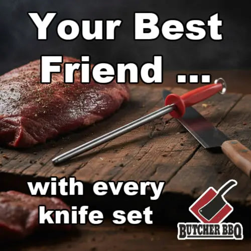 Butcher BBQ Knife Sharpening Steel – Consulate X, view 3 of 3