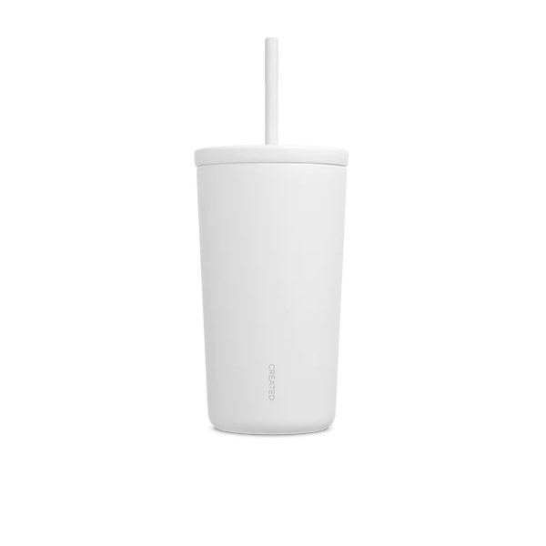 16oz Cold Cup - White – Consulate X, view 1 of 3