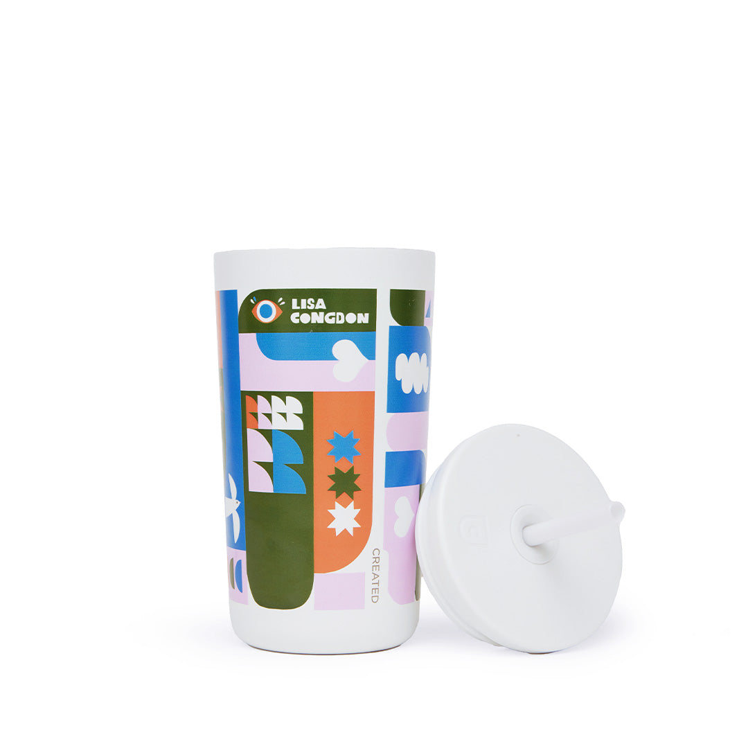 Lisa Congdon - 16 oz Cold Cup – Consulate X, view 3 of 3