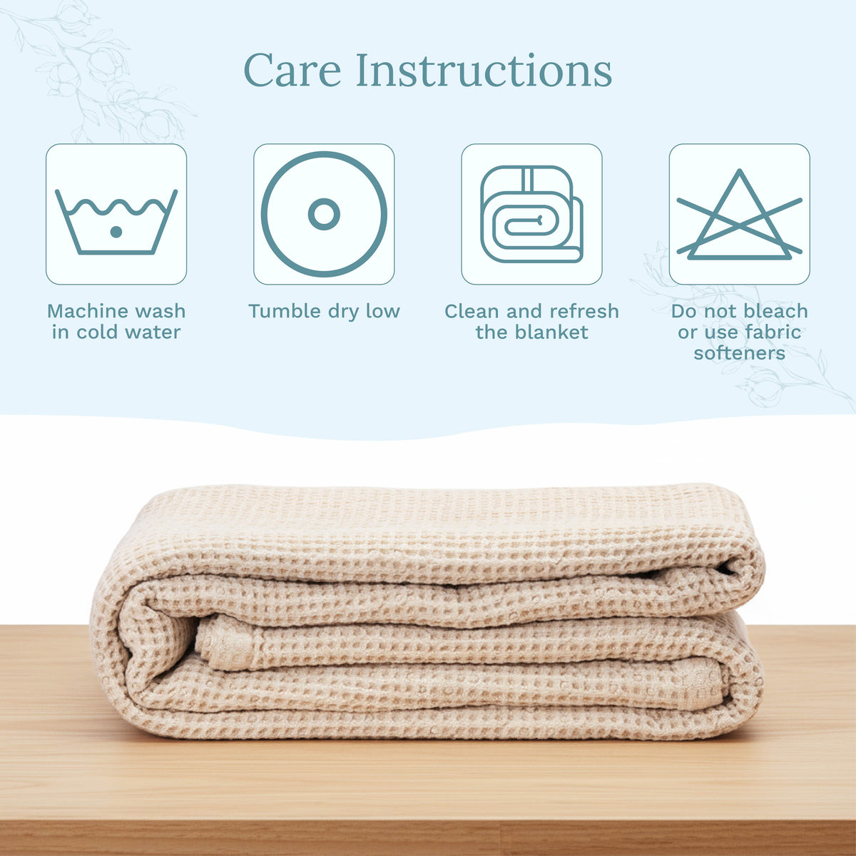 Waffle Weave Blanket – Consulate X, view 7 of 42