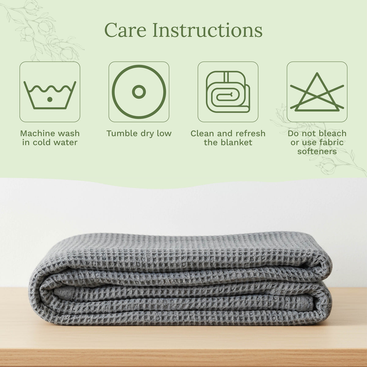 Waffle Weave Blanket – Consulate X, view 21 of 42
