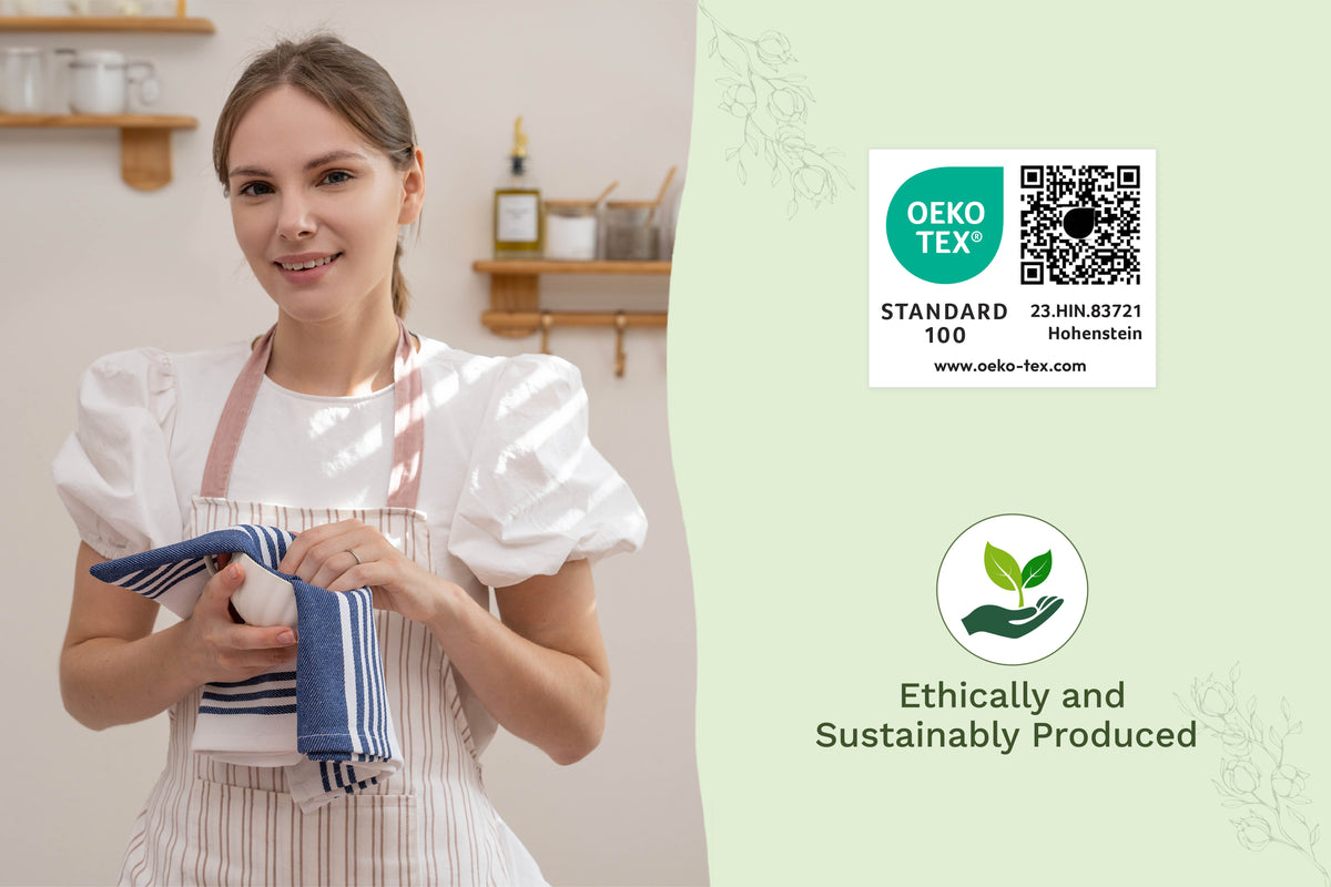 Striped Kitchen Towels – Consulate X, view 8 of 47