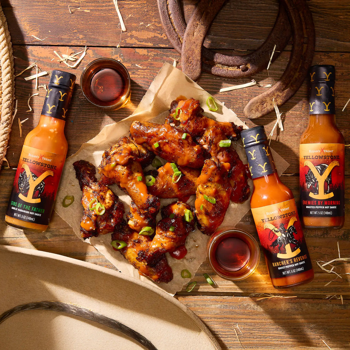 Yellowstone Hot Sauce Variety Pack 4 Bottles – Consulate X, view 5 of 10