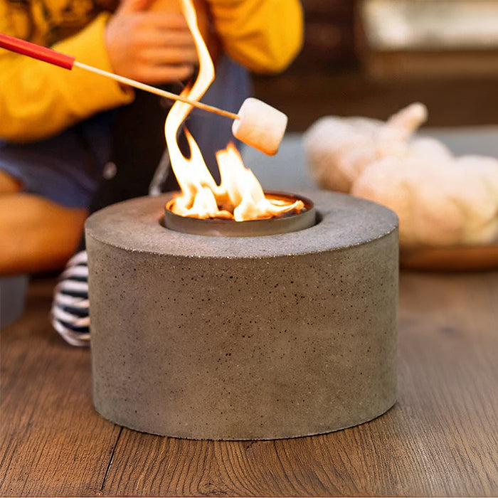 Classic Cylinder Concrete Fire Pit – Consulate X, view 1 of 7