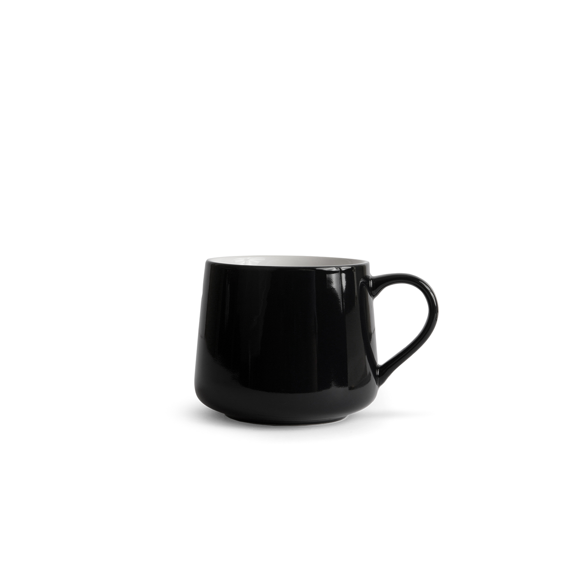 16oz Large Crescent Mug - Black – Consulate X, view 1 of 1