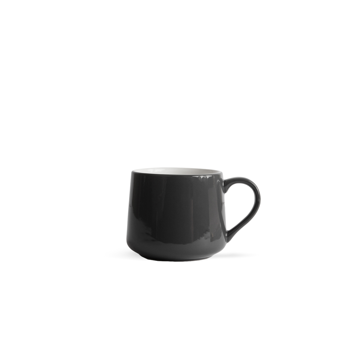 12oz Small Crescent Mug - Gray – Consulate X, view 1 of 1