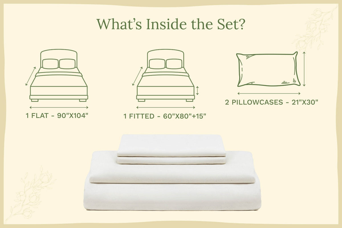 Organic Sateen Bed Sheets Set – Consulate X, view 23 of 28