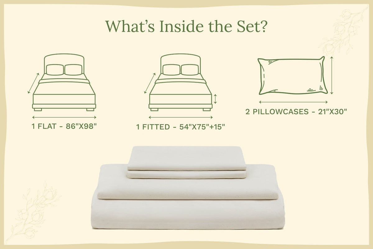 Organic Sateen Bed Sheets Set – Consulate X, view 8 of 28
