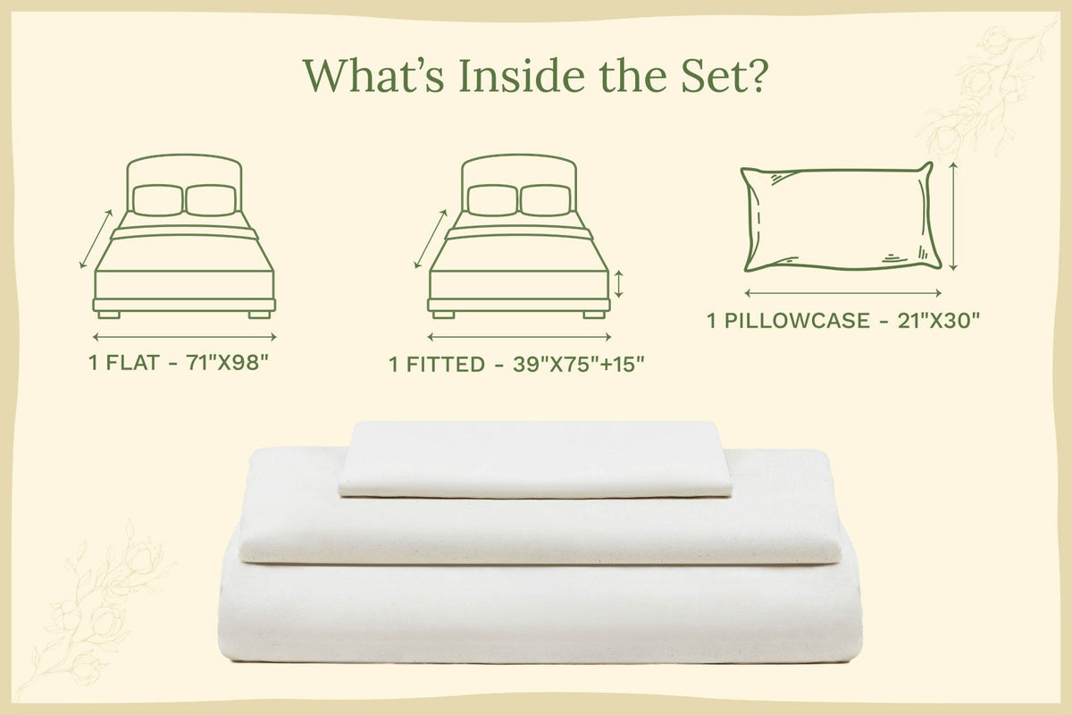 Organic Sateen Bed Sheets Set – Consulate X, view 20 of 28