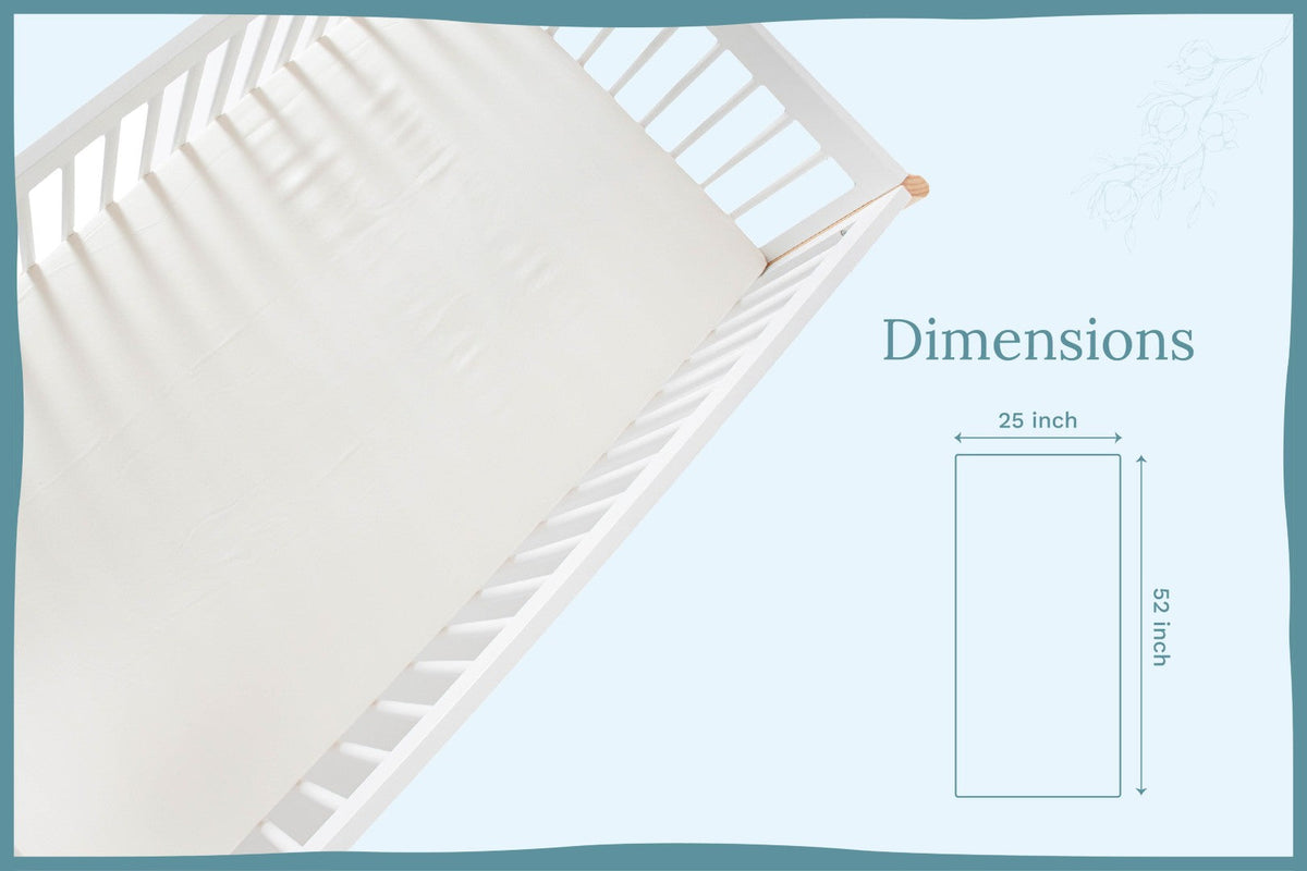 Sateen Baby Crib Sheets – Consulate X, view 6 of 14