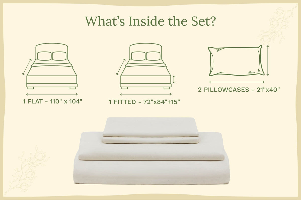 Organic Sateen Bed Sheets Set – Consulate X, view 11 of 28