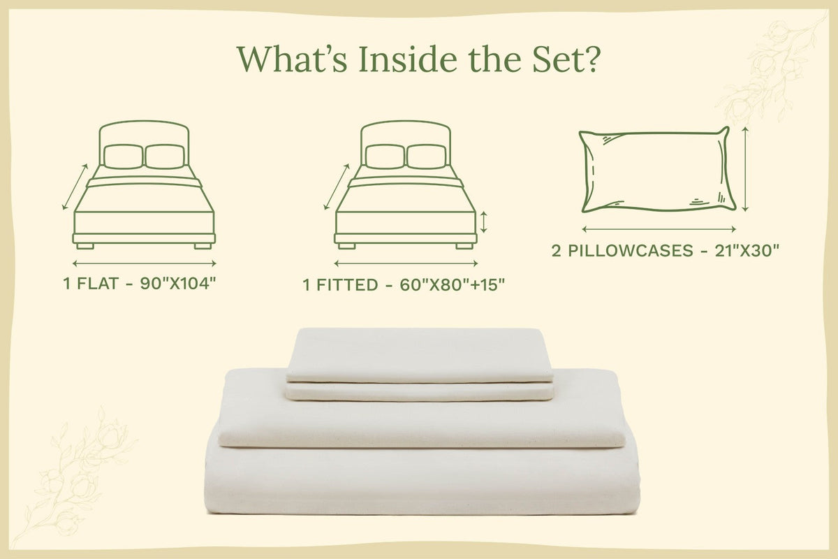 Organic Sateen Bed Sheets Set – Consulate X, view 9 of 28