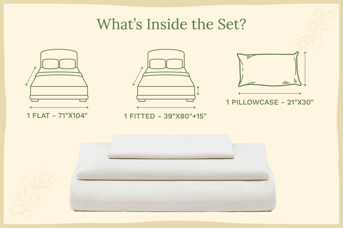 Organic Sateen Bed Sheets Set – Consulate X, view 21 of 28