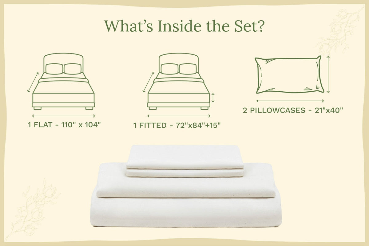 Organic Sateen Bed Sheets Set – Consulate X, view 25 of 28