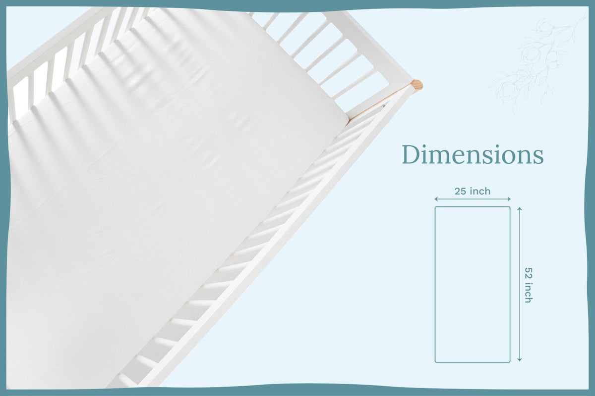 Sateen Baby Crib Sheets – Consulate X, view 12 of 14