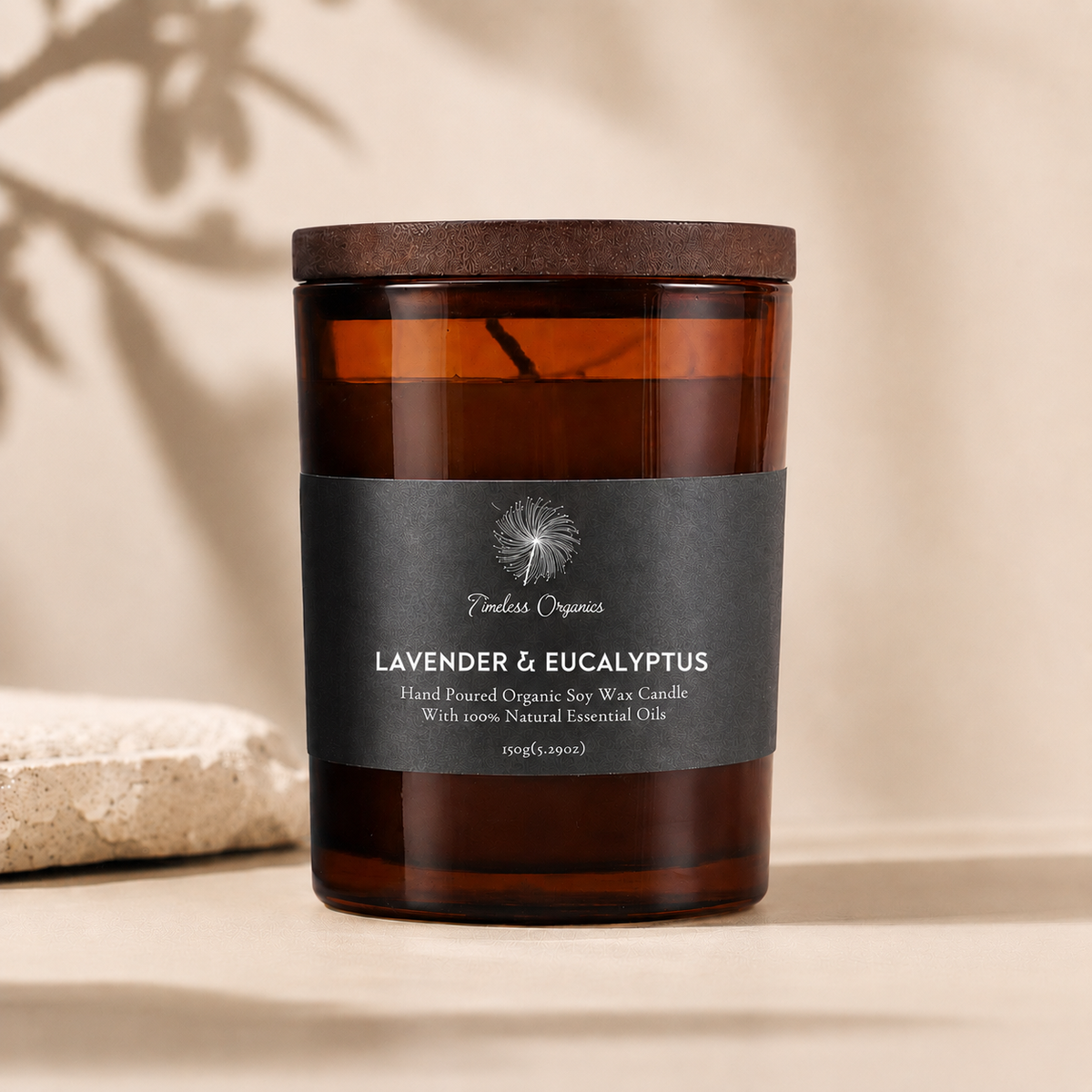 Timeless Candle - Lavender + Eucalyptus – Consulate X, view 1 of 4