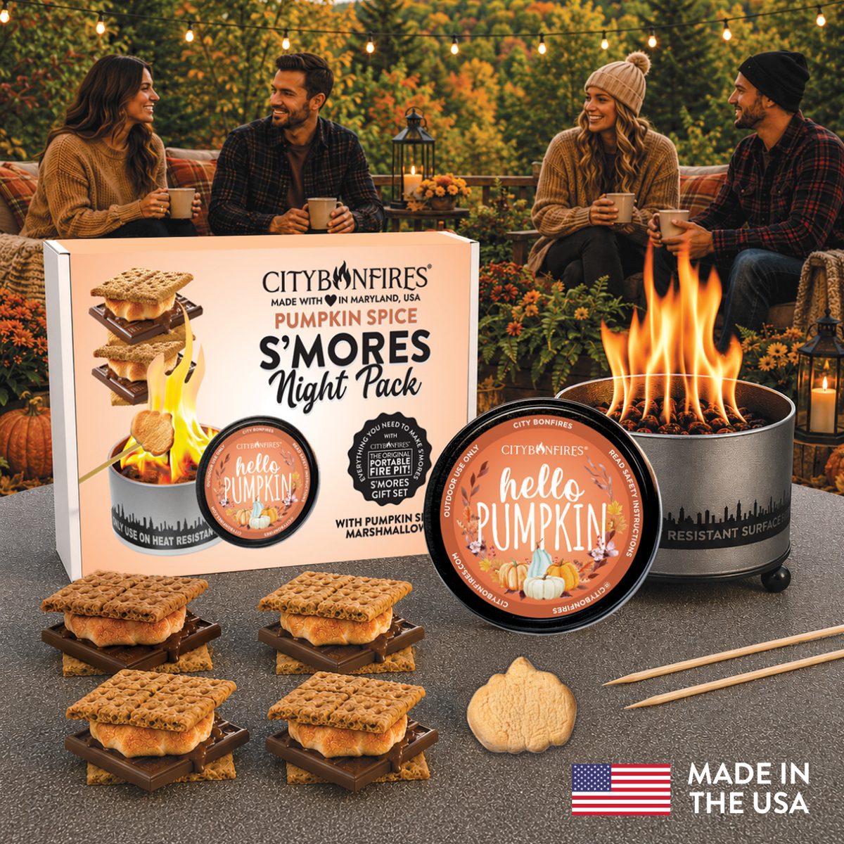 Pumpkin Spice S'mores Night Pack – Consulate X, view 1 of 11