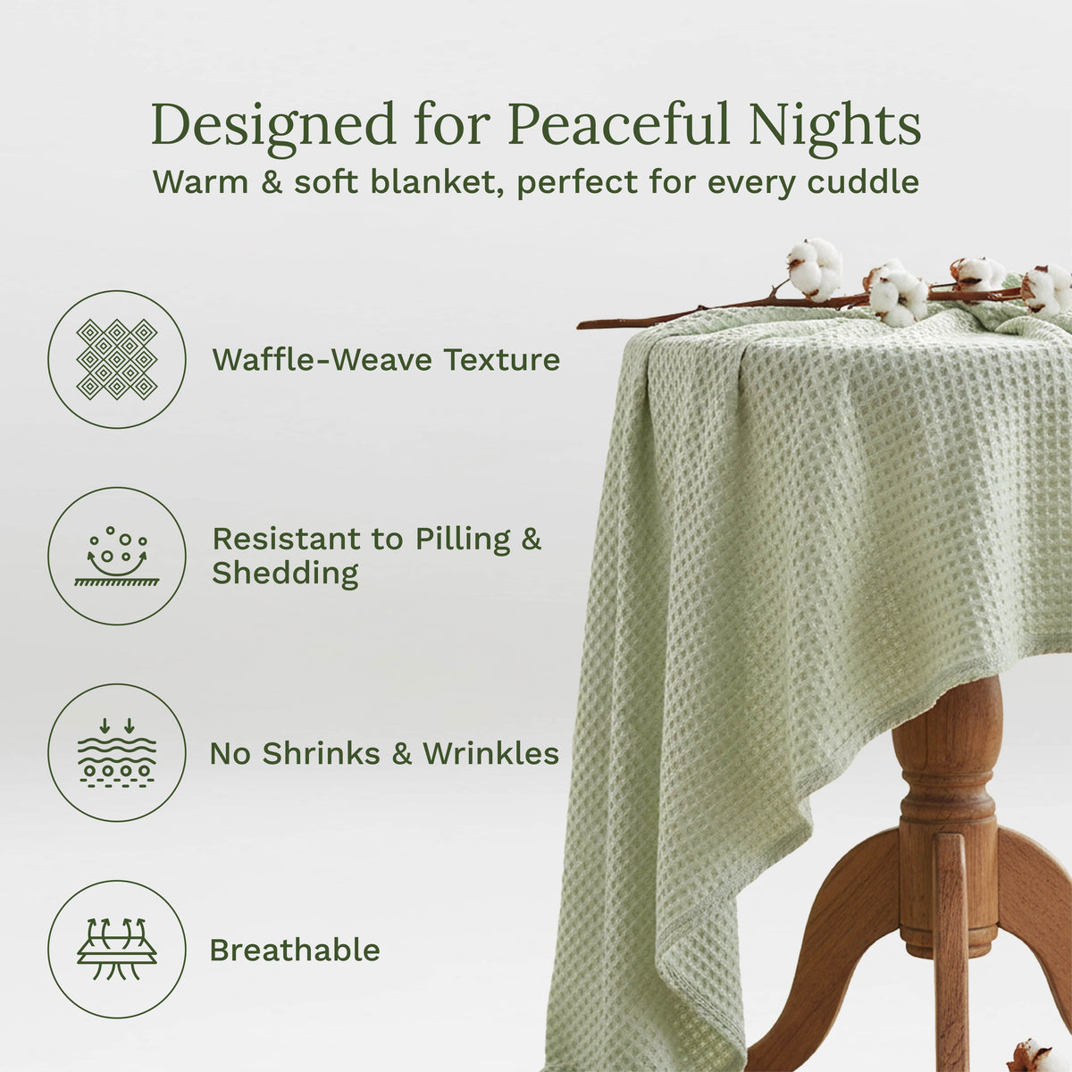 Waffle Weave Blanket – Consulate X, view 39 of 42